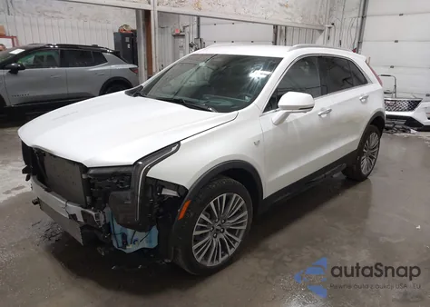 2025 Cadillac Xt4 Awd Premium Luxury z USA, uszkodzony, nr VIN 1GYFZDR45SF141072